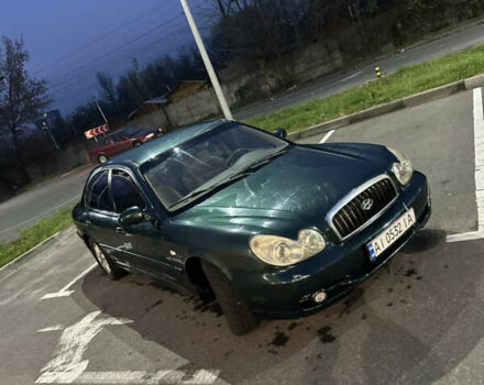 Зеленый Хендай Соната, объемом двигателя 2 л и пробегом 291 тыс. км за 2850 $, фото 4 на Automoto.ua