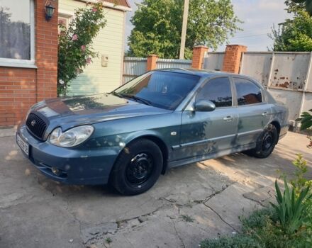 Зеленый Хендай Соната, объемом двигателя 2 л и пробегом 245 тыс. км за 3100 $, фото 3 на Automoto.ua