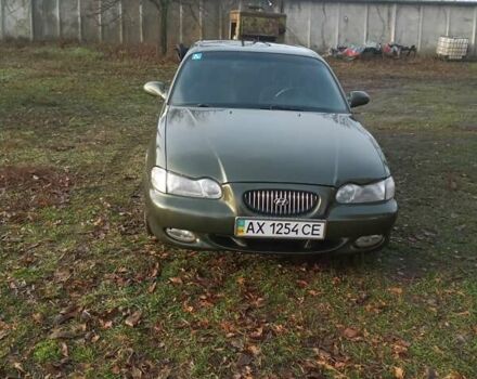 Зеленый Хендай Соната, объемом двигателя 2 л и пробегом 506 тыс. км за 3000 $, фото 1 на Automoto.ua