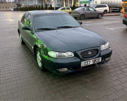 Зеленый Хендай Соната, объемом двигателя 2 л и пробегом 208 тыс. км за 800 $, фото 1 на Automoto.ua