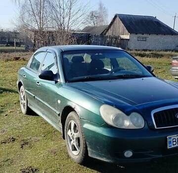 Зеленый Хендай Соната, объемом двигателя 2 л и пробегом 257 тыс. км за 3000 $, фото 1 на Automoto.ua