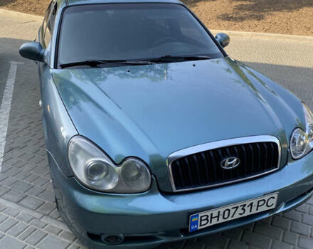 Зеленый Хендай Соната, объемом двигателя 2 л и пробегом 333 тыс. км за 2999 $, фото 1 на Automoto.ua