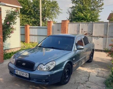 Зеленый Хендай Соната, объемом двигателя 2 л и пробегом 245 тыс. км за 3100 $, фото 1 на Automoto.ua