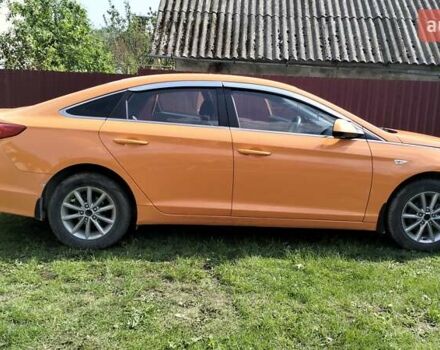 Хендай Соната 2015 в Тернополе на Automoto.ua Оранжевый Хендай Соната, объемом двигателя 2 л и пробегом 420 тыс. км за 7700 $, фото 5 на Automoto.ua