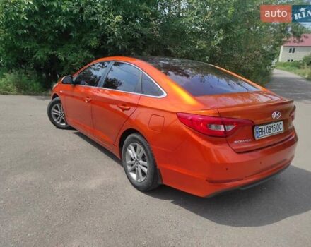 Оранжевый Хендай Соната, объемом двигателя 2 л и пробегом 200 тыс. км за 11500 $, фото 1 на Automoto.ua