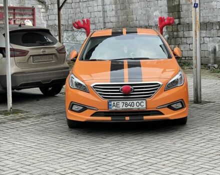 Помаранчевий Хендай Соната, об'ємом двигуна 2 л та пробігом 248 тис. км за 8300 $, фото 3 на Automoto.ua