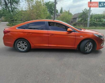 Оранжевый Хендай Соната, объемом двигателя 2 л и пробегом 200 тыс. км за 11500 $, фото 5 на Automoto.ua