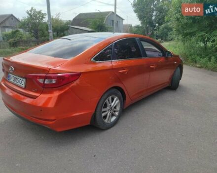 Оранжевый Хендай Соната, объемом двигателя 2 л и пробегом 200 тыс. км за 11500 $, фото 4 на Automoto.ua