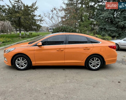 Помаранчевий Хендай Соната, об'ємом двигуна 2 л та пробігом 486 тис. км за 6500 $, фото 11 на Automoto.ua