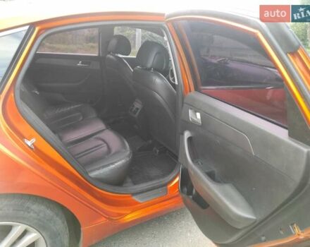 Оранжевый Хендай Соната, объемом двигателя 2 л и пробегом 200 тыс. км за 11500 $, фото 8 на Automoto.ua