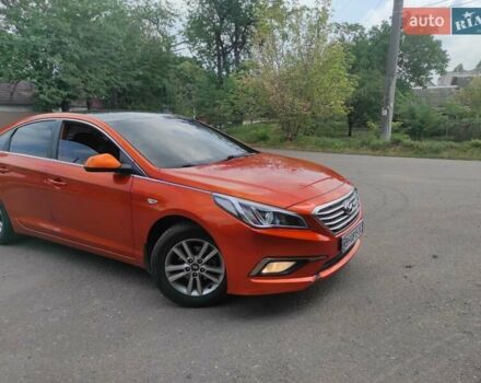 Оранжевый Хендай Соната, объемом двигателя 2 л и пробегом 200 тыс. км за 11500 $, фото 3 на Automoto.ua