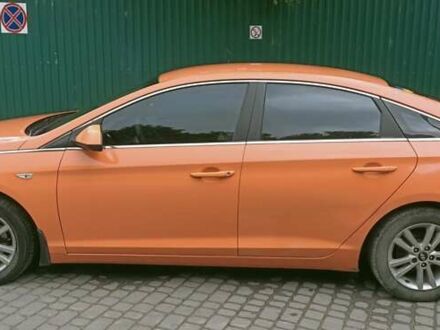 Помаранчевий Хендай Соната, об'ємом двигуна 2 л та пробігом 328 тис. км за 6800 $, фото 1 на Automoto.ua