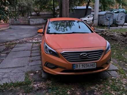 Помаранчевий Хендай Соната, об'ємом двигуна 2 л та пробігом 440 тис. км за 6500 $, фото 1 на Automoto.ua