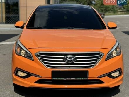 Хендай Соната 2016 у Києві на Automoto.ua Помаранчевий Хендай Соната, об'ємом двигуна 2 л та пробігом 320 тис. км за 7999 $, фото 1 на Automoto.ua