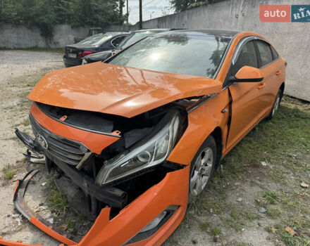 Помаранчевий Хендай Соната, об'ємом двигуна 2 л та пробігом 550 тис. км за 3200 $, фото 1 на Automoto.ua