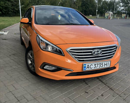 Помаранчевий Хендай Соната, об'ємом двигуна 2 л та пробігом 620 тис. км за 8200 $, фото 1 на Automoto.ua
