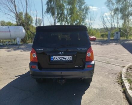 Черный Хендай Терракан, объемом двигателя 3.5 л и пробегом 350 тыс. км за 5700 $, фото 4 на Automoto.ua