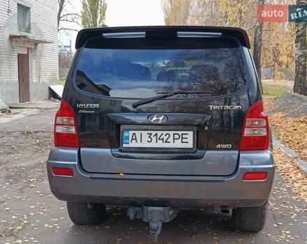 Черный Хендай Терракан, объемом двигателя 2.9 л и пробегом 346 тыс. км за 8500 $, фото 4 на Automoto.ua