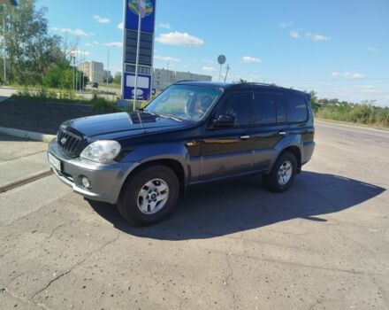 Черный Хендай Терракан, объемом двигателя 3.5 л и пробегом 350 тыс. км за 5700 $, фото 1 на Automoto.ua