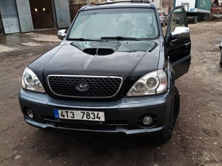 Черный Хендай Терракан, объемом двигателя 2.9 л и пробегом 232 тыс. км за 3700 $, фото 1 на Automoto.ua