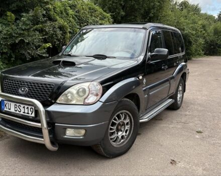 Черный Хендай Терракан, объемом двигателя 2.9 л и пробегом 243 тыс. км за 4900 $, фото 1 на Automoto.ua