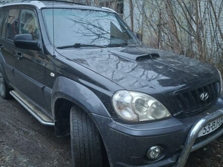 Черный Хендай Терракан, объемом двигателя 3 л и пробегом 400 тыс. км за 3200 $, фото 1 на Automoto.ua