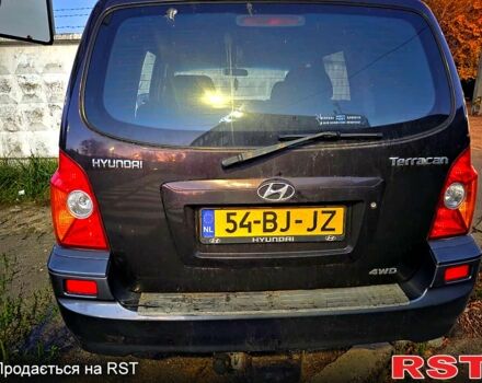 Фиолетовый Хендай Терракан, объемом двигателя 2.9 л и пробегом 377 тыс. км за 3500 $, фото 12 на Automoto.ua