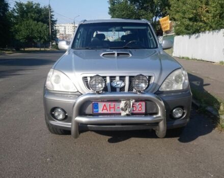 Серый Хендай Терракан, объемом двигателя 2.9 л и пробегом 347 тыс. км за 3250 $, фото 1 на Automoto.ua