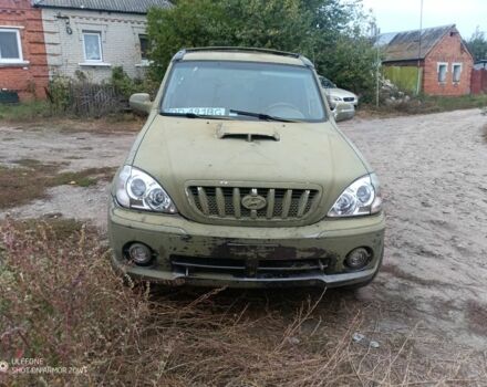 Серый Хендай Терракан, объемом двигателя 2.9 л и пробегом 315 тыс. км за 2700 $, фото 3 на Automoto.ua