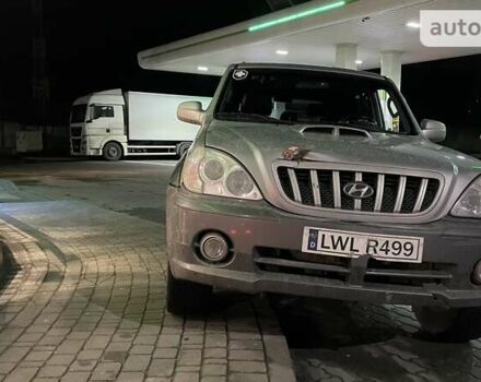 Серый Хендай Терракан, объемом двигателя 2.9 л и пробегом 200 тыс. км за 7500 $, фото 6 на Automoto.ua