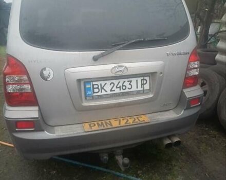 Серый Хендай Терракан, объемом двигателя 2.9 л и пробегом 278 тыс. км за 7075 $, фото 2 на Automoto.ua