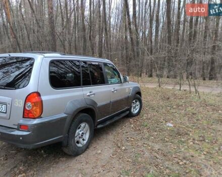 Серый Хендай Терракан, объемом двигателя 2.9 л и пробегом 252 тыс. км за 5000 $, фото 4 на Automoto.ua