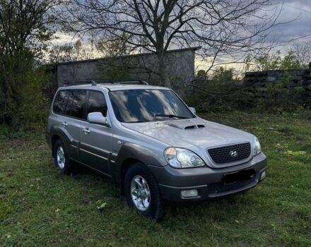 Серый Хендай Терракан, объемом двигателя 2.9 л и пробегом 270 тыс. км за 3350 $, фото 1 на Automoto.ua