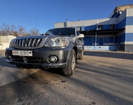 Серый Хендай Терракан, объемом двигателя 2.9 л и пробегом 245 тыс. км за 3000 $, фото 2 на Automoto.ua