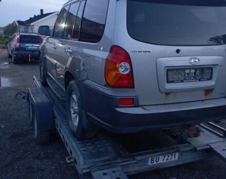 Серый Хендай Терракан, объемом двигателя 2.9 л и пробегом 248 тыс. км за 4500 $, фото 2 на Automoto.ua