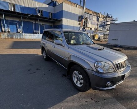 Серый Хендай Терракан, объемом двигателя 2.9 л и пробегом 245 тыс. км за 3000 $, фото 1 на Automoto.ua