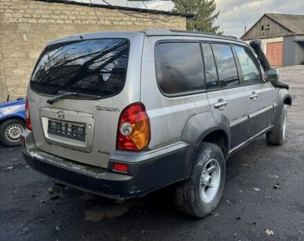 Серый Хендай Терракан, объемом двигателя 2.9 л и пробегом 200 тыс. км за 2600 $, фото 1 на Automoto.ua