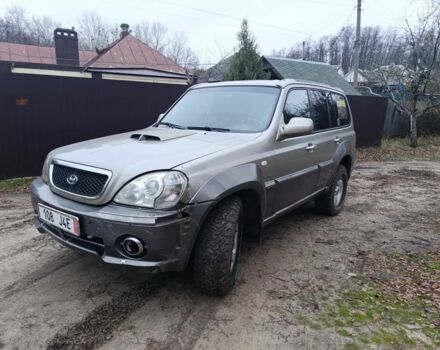 Серый Хендай Терракан, объемом двигателя 2.9 л и пробегом 333 тыс. км за 3200 $, фото 1 на Automoto.ua