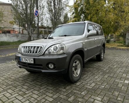 Серый Хендай Терракан, объемом двигателя 2.9 л и пробегом 263 тыс. км за 8100 $, фото 1 на Automoto.ua