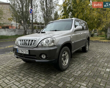 Серый Хендай Терракан, объемом двигателя 2.9 л и пробегом 263 тыс. км за 8100 $, фото 1 на Automoto.ua