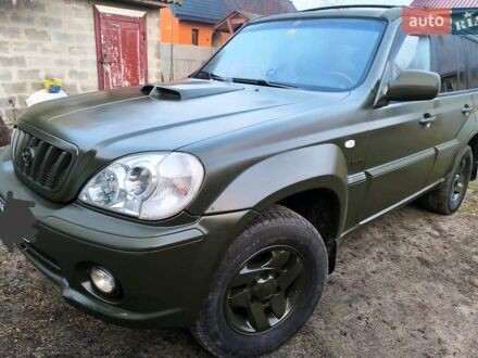 Серый Хендай Терракан, объемом двигателя 2.9 л и пробегом 336 тыс. км за 5500 $, фото 1 на Automoto.ua