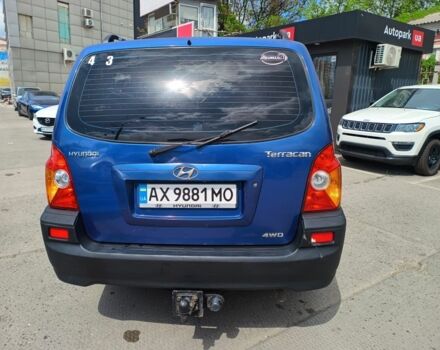 Синий Хендай Терракан, объемом двигателя 2.9 л и пробегом 350 тыс. км за 7500 $, фото 4 на Automoto.ua