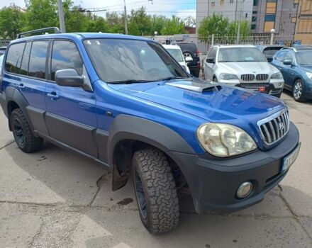 Синий Хендай Терракан, объемом двигателя 2.9 л и пробегом 350 тыс. км за 7500 $, фото 1 на Automoto.ua