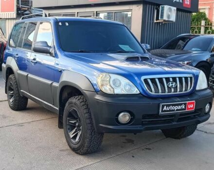 Синий Хендай Терракан, объемом двигателя 2.9 л и пробегом 348 тыс. км за 7180 $, фото 6 на Automoto.ua