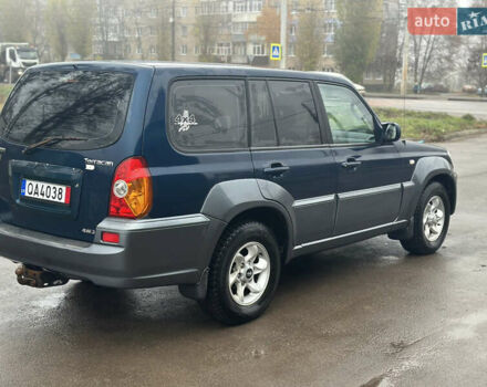 Синий Хендай Терракан, объемом двигателя 2.5 л и пробегом 218 тыс. км за 3500 $, фото 3 на Automoto.ua