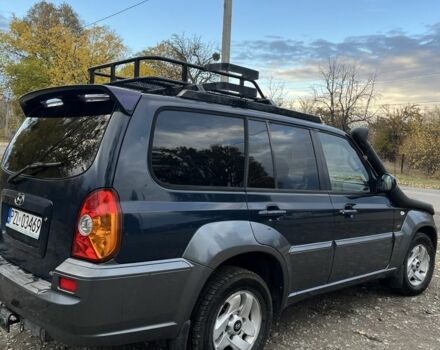 Синий Хендай Терракан, объемом двигателя 2.9 л и пробегом 387 тыс. км за 4200 $, фото 3 на Automoto.ua