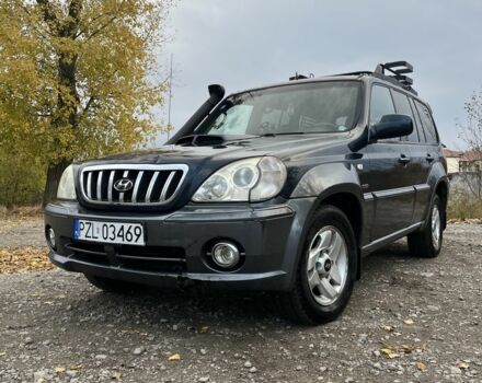 Синий Хендай Терракан, объемом двигателя 2.9 л и пробегом 387 тыс. км за 4200 $, фото 1 на Automoto.ua