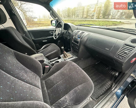 Синий Хендай Терракан, объемом двигателя 2.5 л и пробегом 218 тыс. км за 3500 $, фото 7 на Automoto.ua