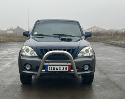 Синий Хендай Терракан, объемом двигателя 2.5 л и пробегом 218 тыс. км за 3500 $, фото 2 на Automoto.ua