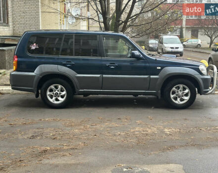 Синий Хендай Терракан, объемом двигателя 2.5 л и пробегом 218 тыс. км за 3500 $, фото 5 на Automoto.ua